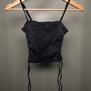 Hollister Black Shimmer Tank